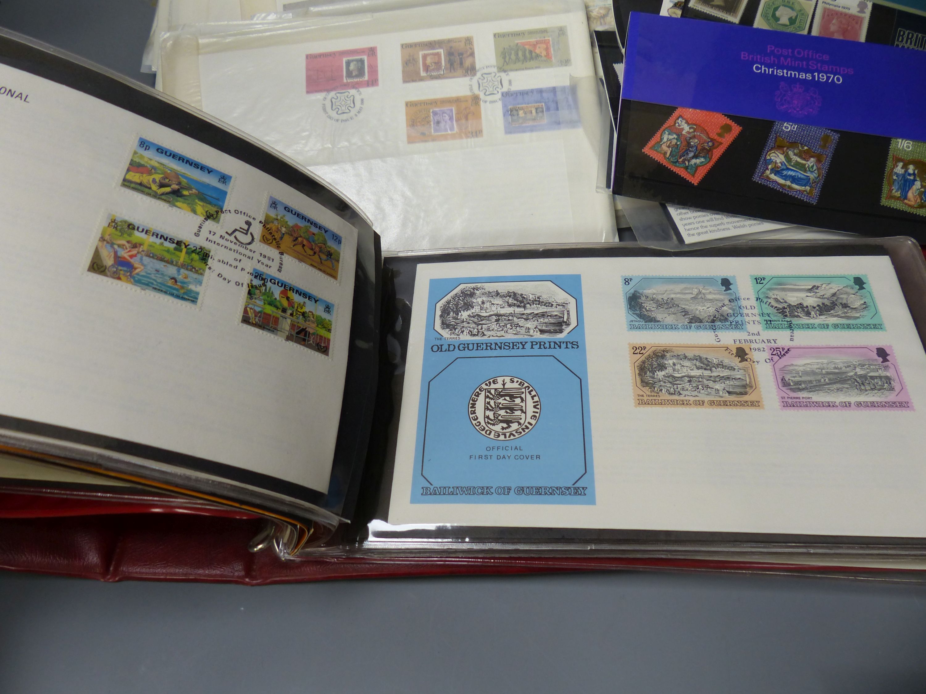 A collection of First day covers